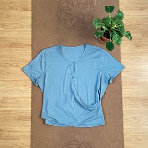 Lululemon Round Trip Short Sleeve in Blue Cast